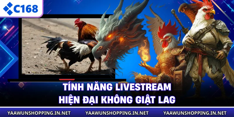 Tính năng livestream hiện đại không giật lag